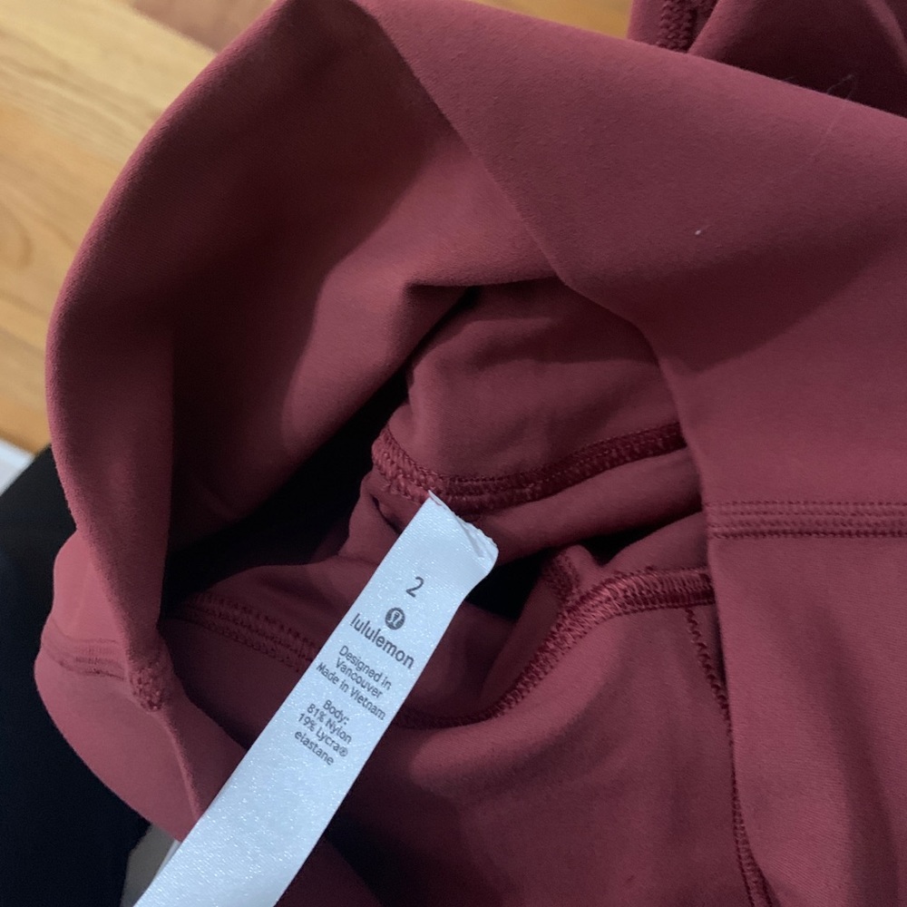 Lululemon Align Pant II 25”- Chianti - Picture 5 of 5
